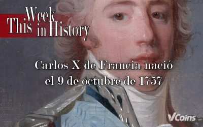 Carlos X de Francia nació el 9 de octubre de 1757