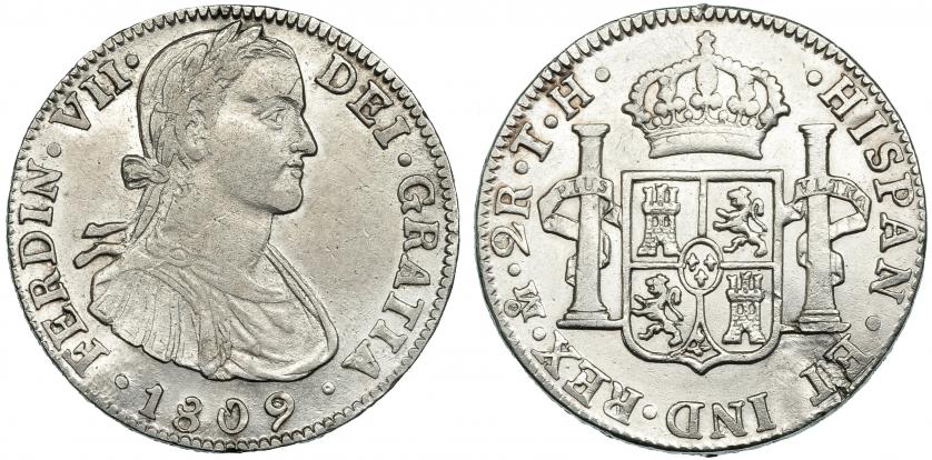 465   -  2 reales. 1809. México TH. VI-712. MBC+.