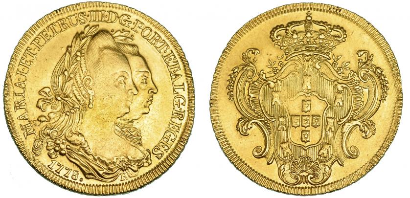 583   -  BRASIL. Peça. 1778. Rio de Janeiro. KM-199.1. Rayitas de ajuste. EBC.