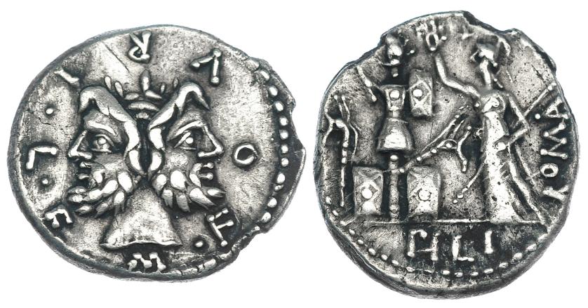 108   -  FURIA. Denario. Roma (119 a.C.). CRAW-281.1. FFC-730. MBC.