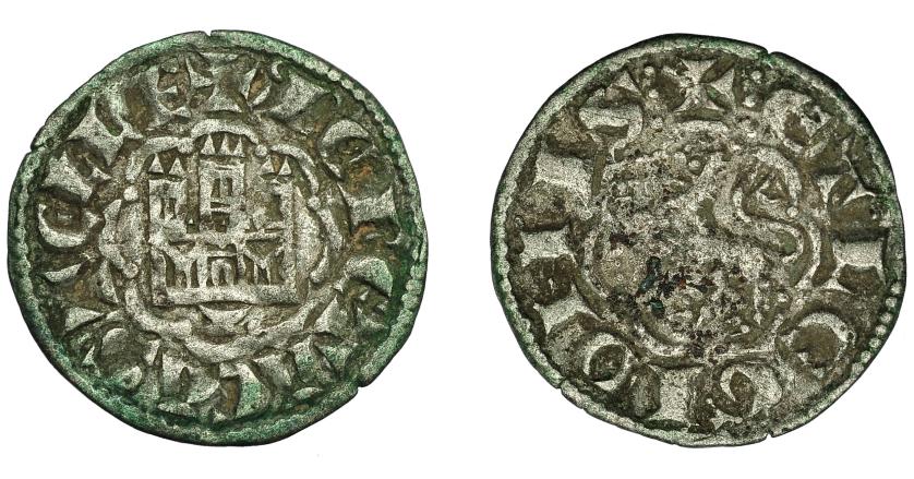 430   -  REINOS DE CASTILLA Y LEÓN. ALFONSO X. Novén-dinero seisén. Cuenca. Ve 0,68 g. 18,3 mm. III-266.1. BMM-397. MBC/MBC-.