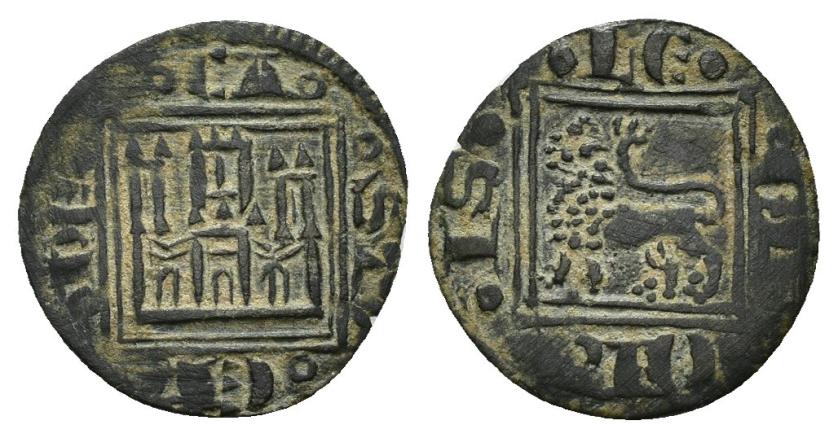 3218   -  REINOS DE CASTILLA Y LEÓN. ALFONSO X. Óbolo. Sin marca de ceca. Ve 0,49 g. 13,5 mm. III-280. MBC.