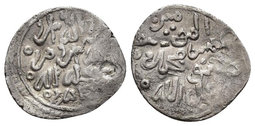 2686   -  MONEDAS EXTRANJERAS. MARRUECOS. SA'ADIES. ABU MUHAMMAD ABD ALLAH (965-981/1557-1574). Dírham. Fez. S/F. AR 1,2 g. 17 mm. Brethes-1431; Ho-927. MBC.