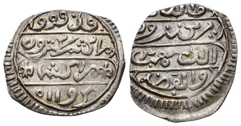 2687   -  MONEDAS EXTRANJERAS. MARRUECOS. MUHAMMAD III (1171-1204 H/1757-1790). Dírham. Marrakech. 1195 H. AR 2,79 g. 23 mm. BM-335; KM-C32.18. EBC.