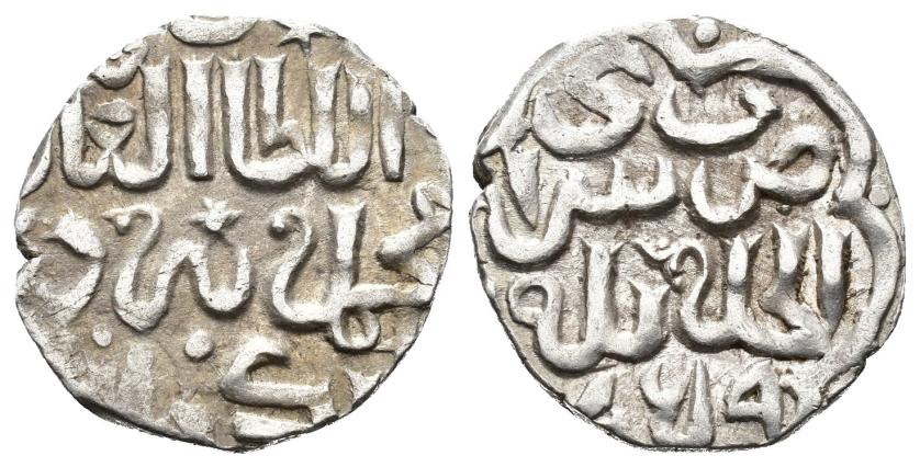 1117   -  JUYÍES. JANES DE LA HORDA DORADA. BERDI BEG JAN (758-760 /1342-1357). Dírham. Saray al-Yadida. 759 H. AR 1,6 g. 24 mm. Wilkes 1-2033. MBC+.