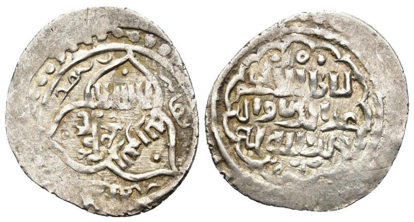 1132   -  ERETNÍES. ALI BEG, 'ALA-LDIN B. MUHAMMAD (767-782/1366-1380). Akçe. Amasya  / أمـاسيـة . Sin fecha. AR 1,47 g. 19 mm. A-2324.1.  MBC+.