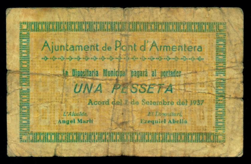 795   -  BILLETES LOCALES GUERRA CIVIL