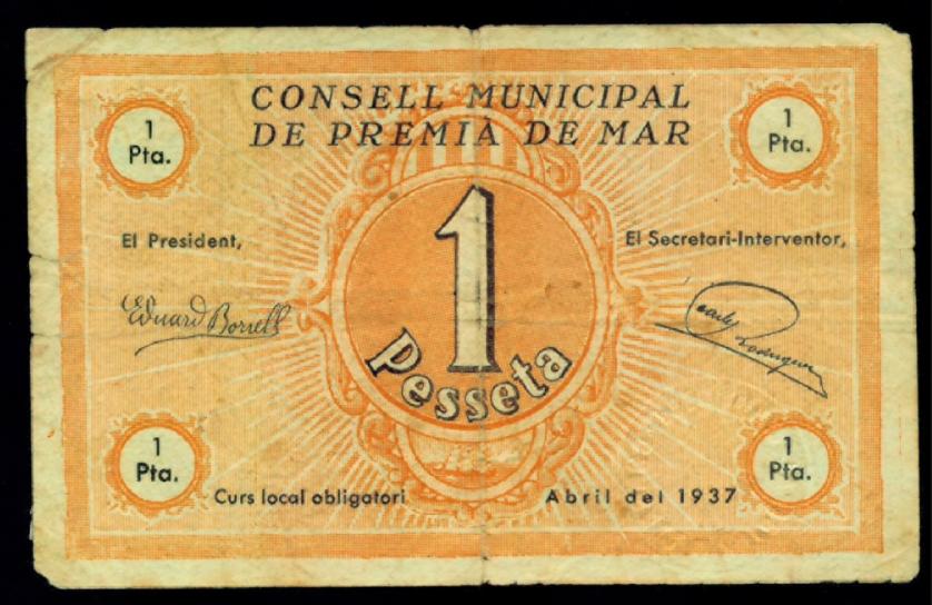 799   -  BILLETES LOCALES GUERRA CIVIL