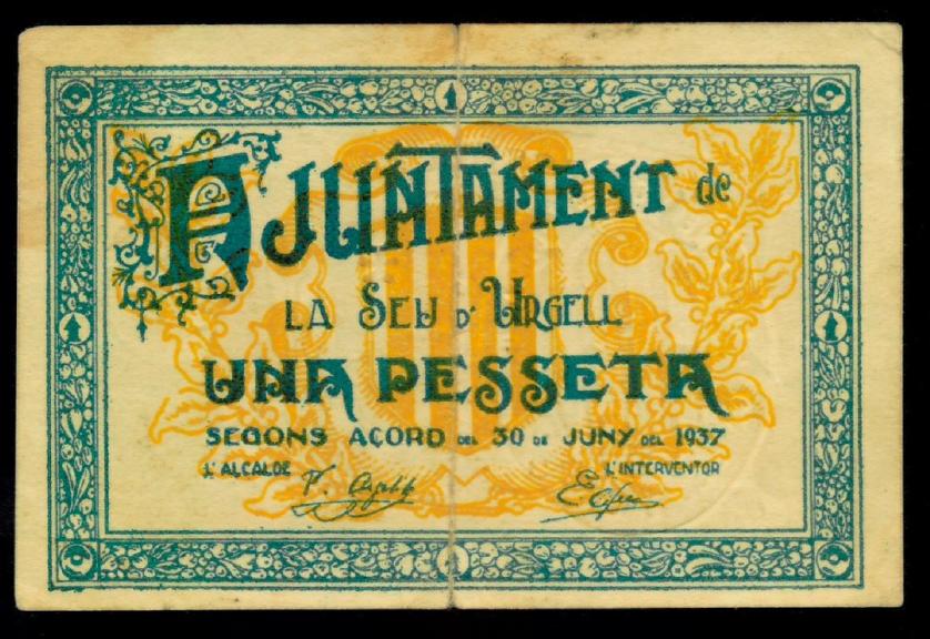 810   -  BILLETES LOCALES GUERRA CIVIL