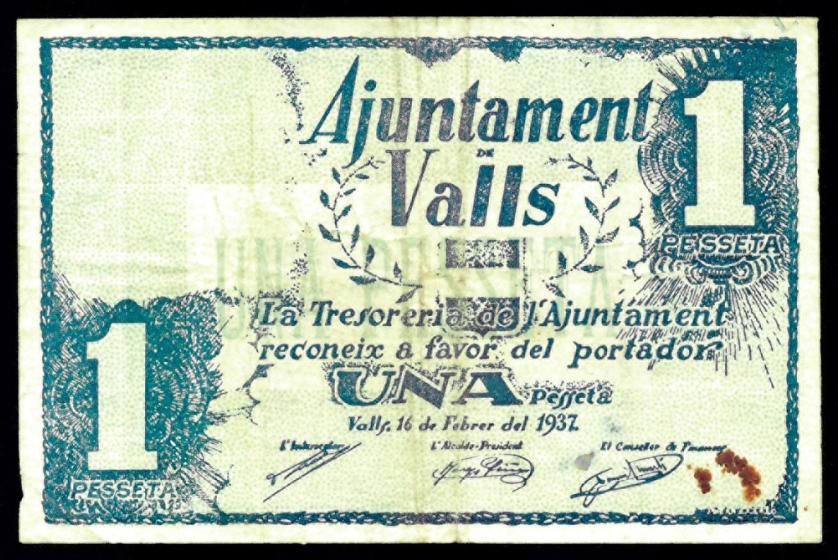 820   -  BILLETES LOCALES GUERRA CIVIL