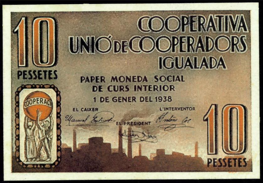 827   -  BILLETES LOCALES GUERRA CIVIL