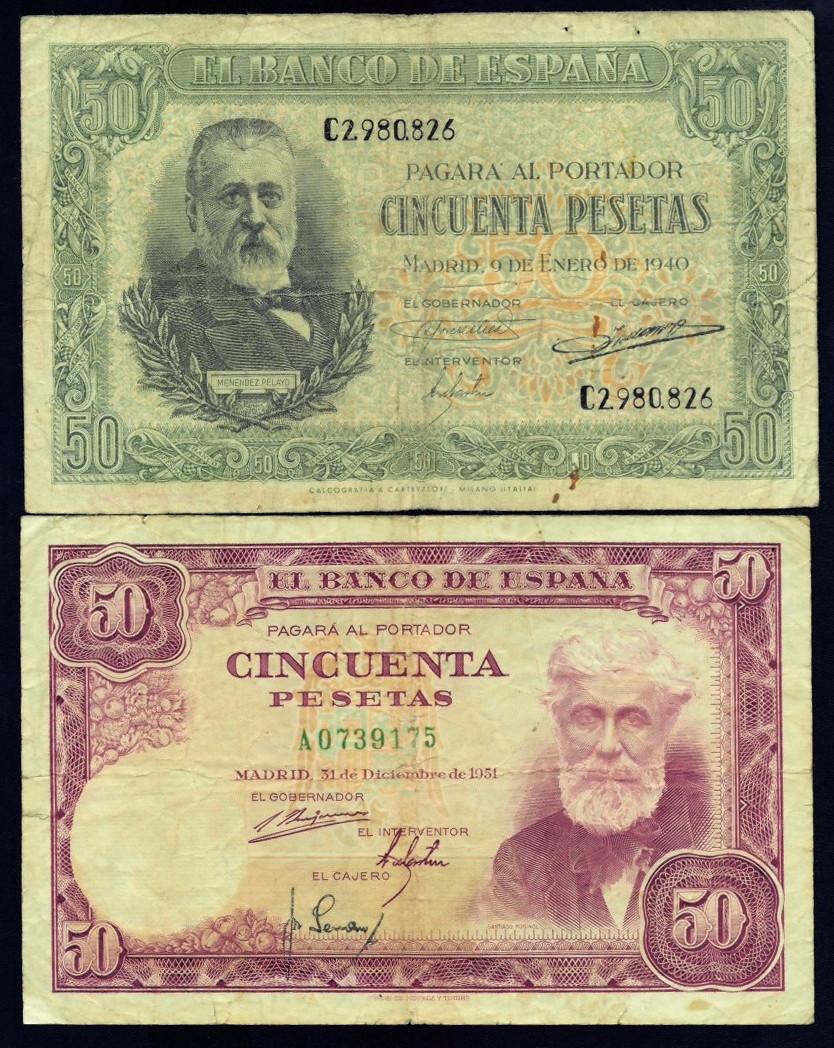 780   -  BILLETES ESPAÑOLES