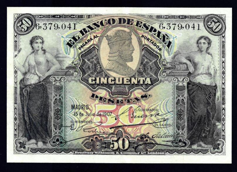 807   -  BILLETES ESPAÑOLES