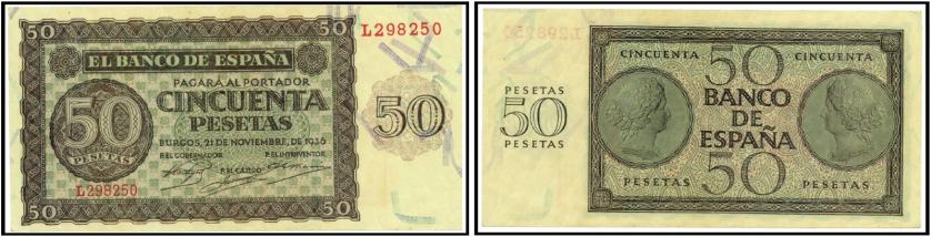 871   -  BILLETES ESPAÑOLES