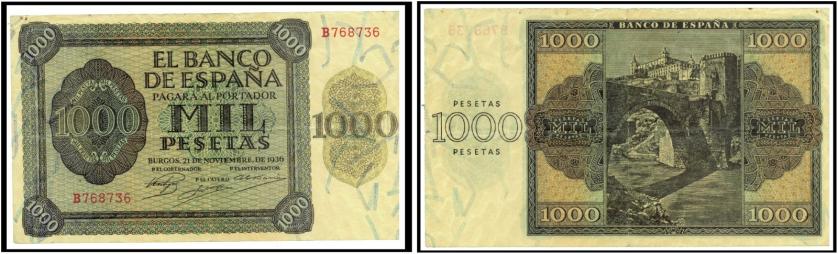 873   -  BILLETES ESPAÑOLES