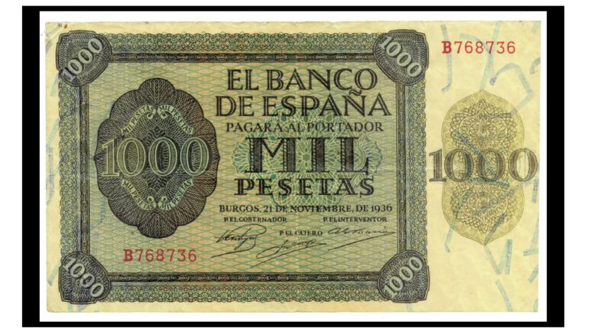 1524   -  BILLETES ESPAÑOLES