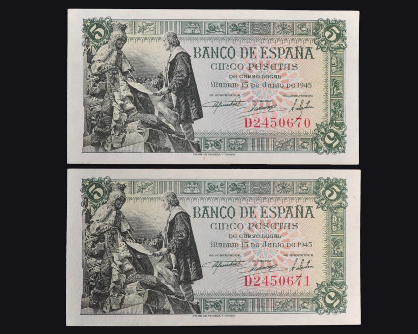 761   -  BILLETES ESPAÑOLES.